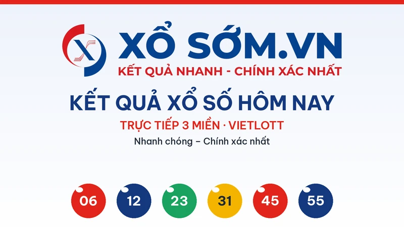 Trực Tiếp Xổ Số Hôm Nay – Cập Nhật KQXS 3 Miền Chuẩn 1 Trực tiếp kết quả xổ số hôm nay 3 miền XSMB, XSMN, XSMT tại Xổ Sớm.VN